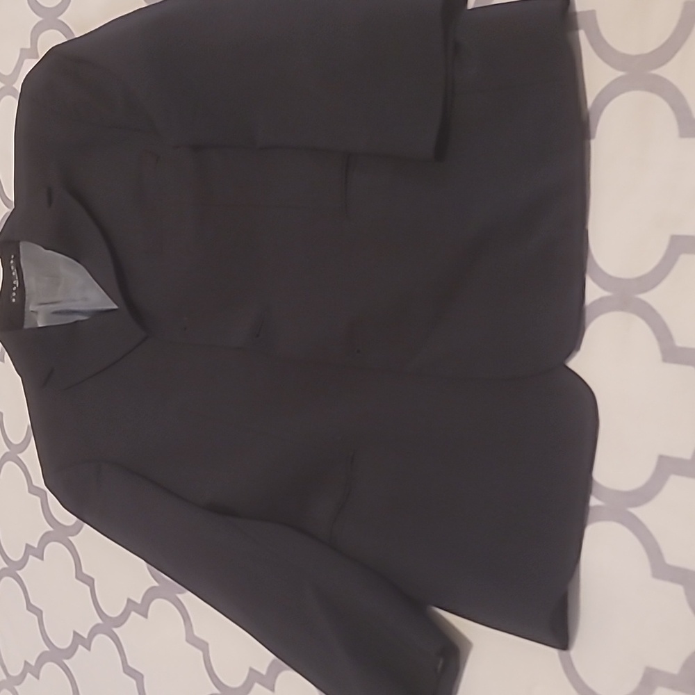 Hugo Boss SB 40R Scorcese Black 3 Btn Stretch Suit Jacket